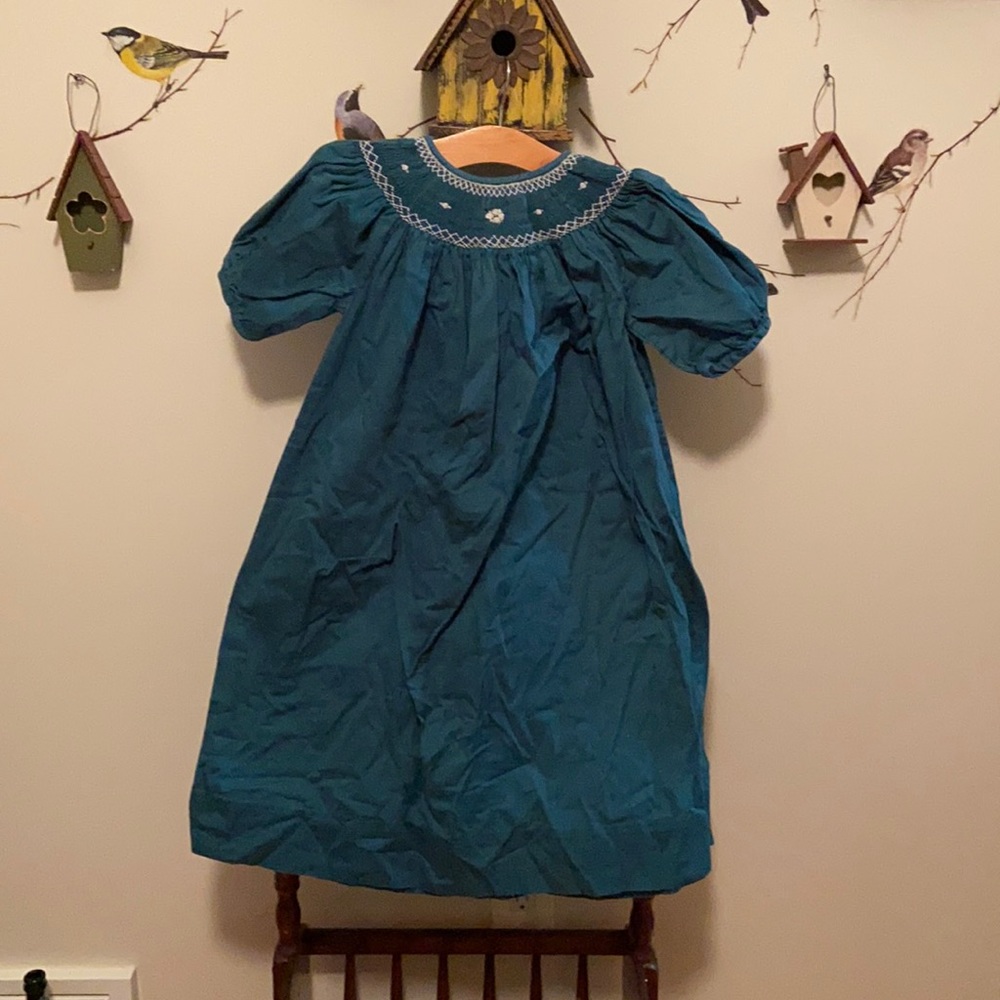 Smocked Dress Christmas 7
